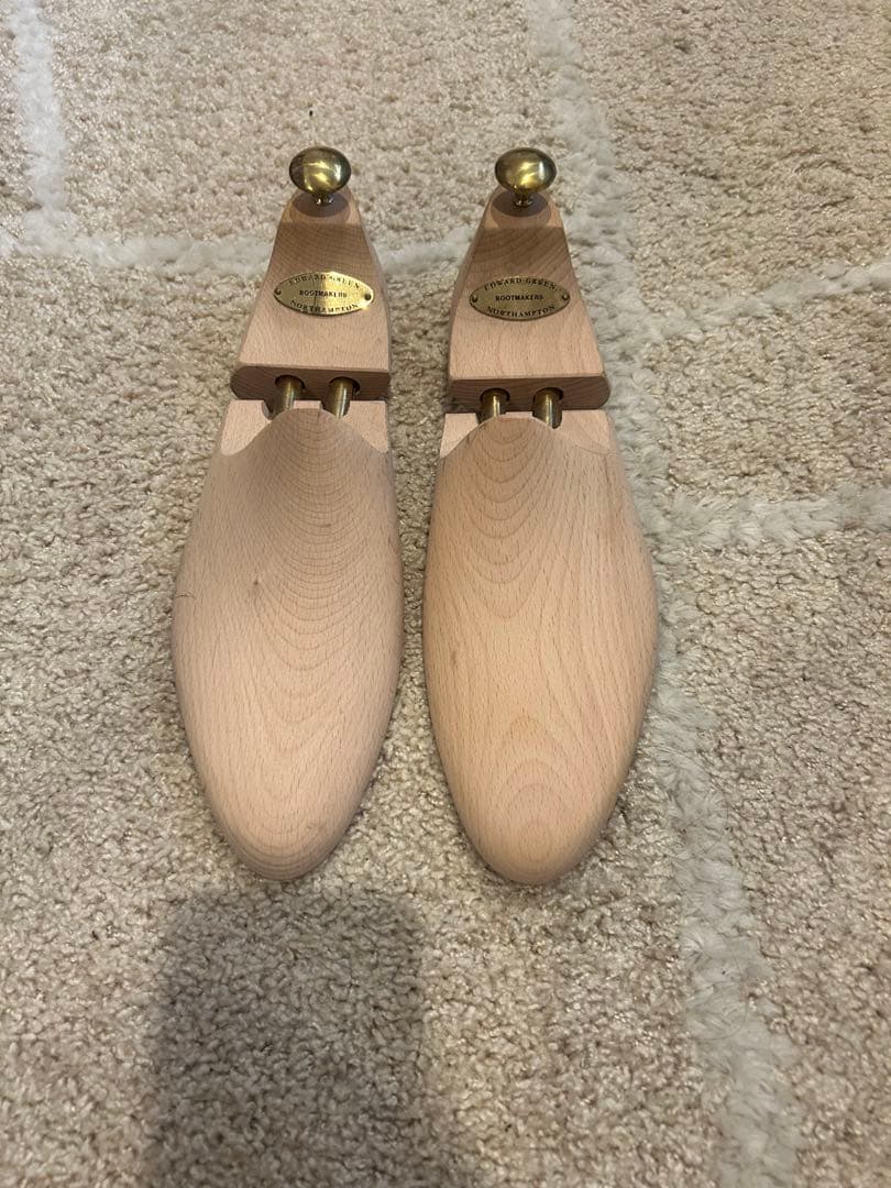 EDWARD GREEN シューツリー　純正　木製　サイズ7/1/2 ２６センチ