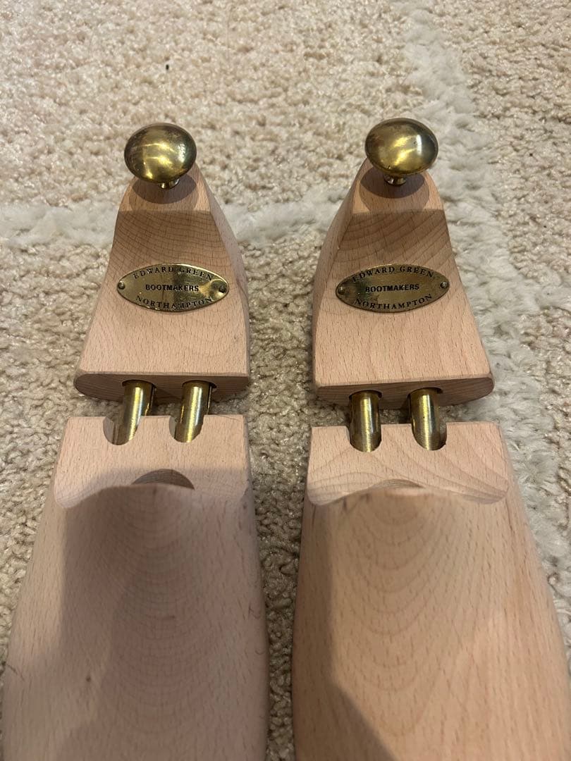EDWARD GREEN シューツリー　純正　木製　サイズ7/1/2 ２６センチ