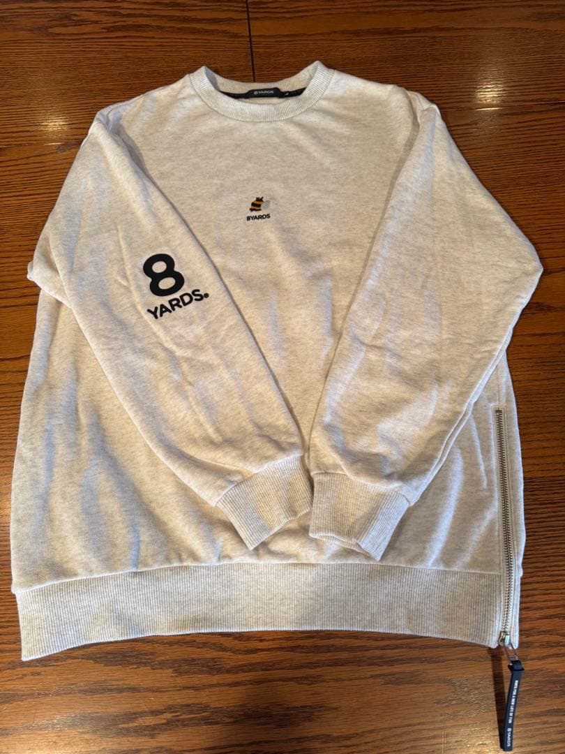 8YARDS スウェット トレーナー Lグレー ハチヤーズ ゴルフ レディース