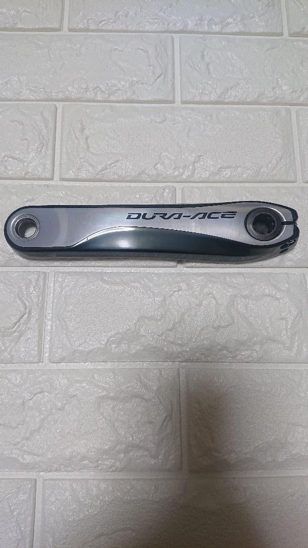 DURA-ACE 9000クランクセット シルバー/ブラック美品