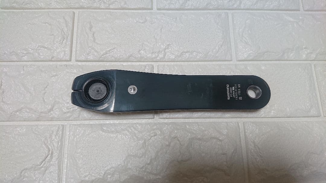 DURA-ACE 9000クランクセット シルバー/ブラック美品