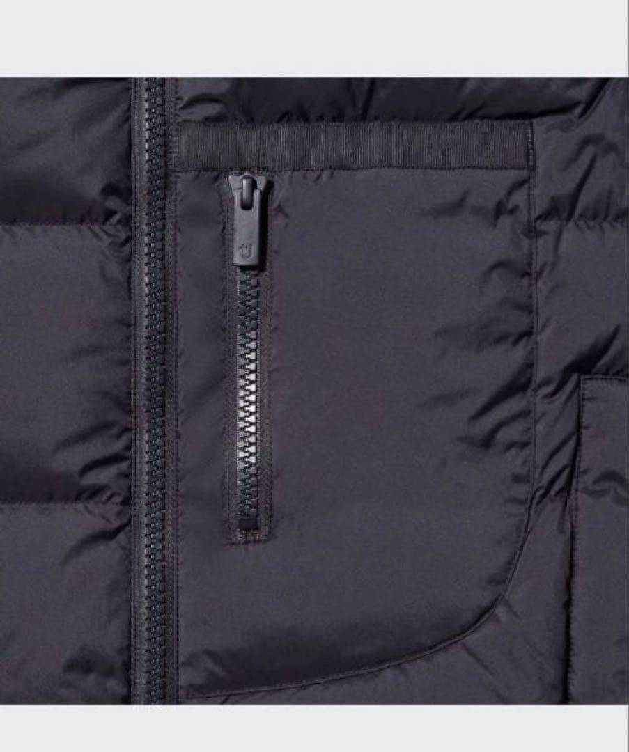 UNIQLO+J ボリュームダウンベスト　ジルサンダーコラボ　ダウン90%混合