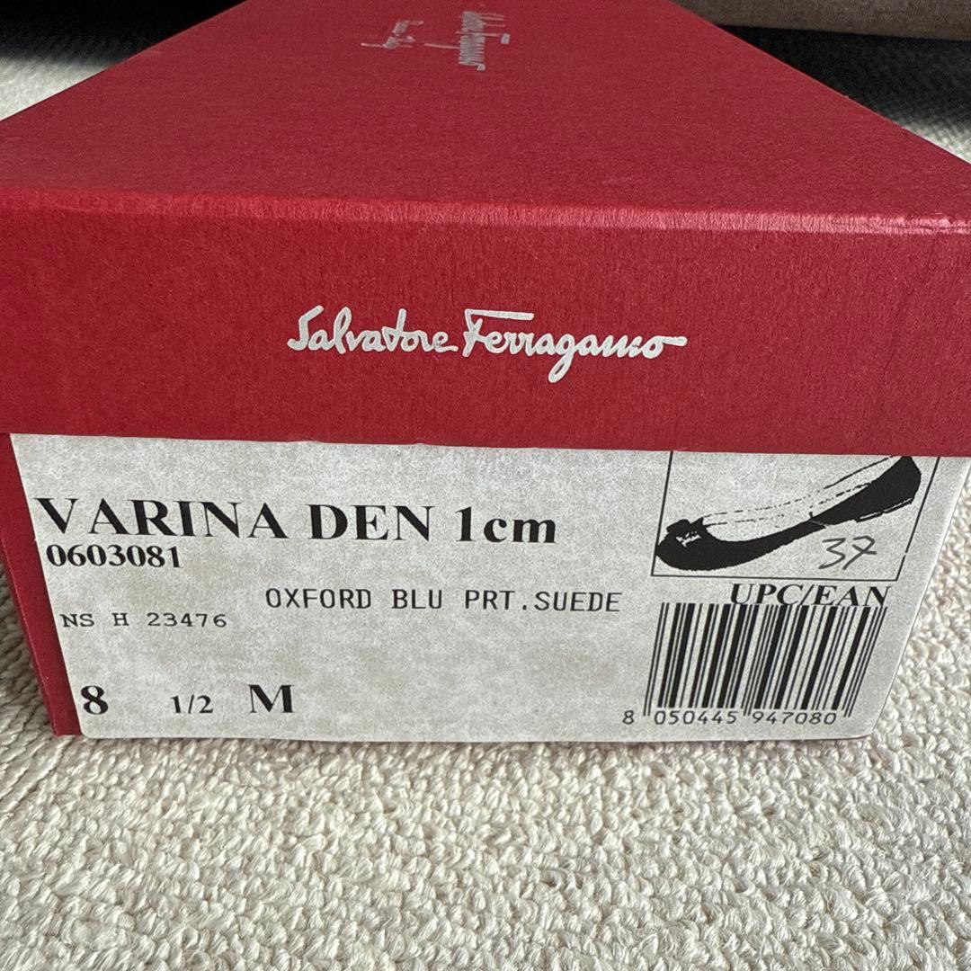 Salvatore Ferragamo デニム フラットシューズ
