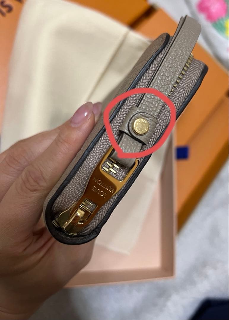 みっち　　ルイヴィトン　アンプラント　ジッピーウォレット