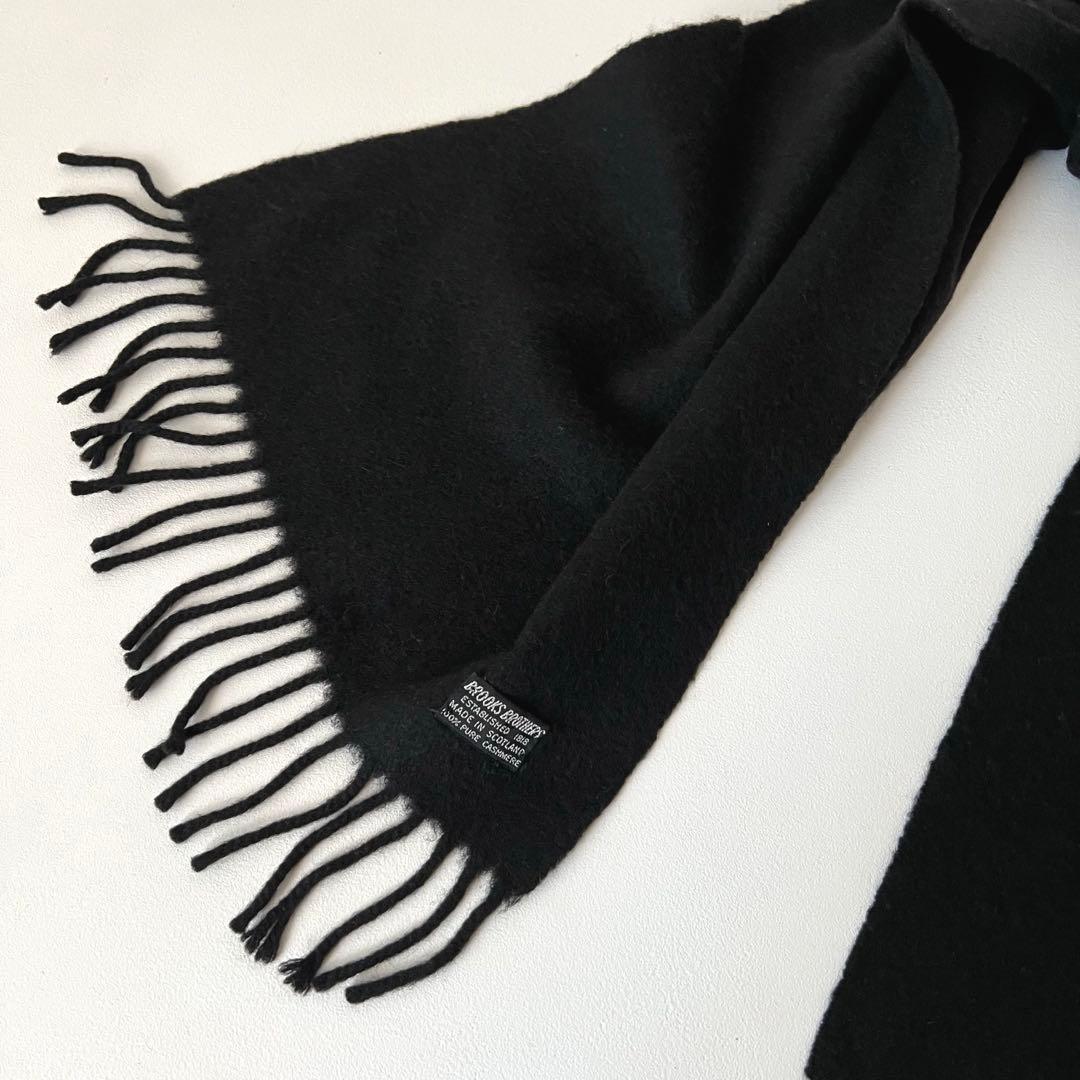 【Vintage】70s Brooks Brothersカシミヤ マフラー