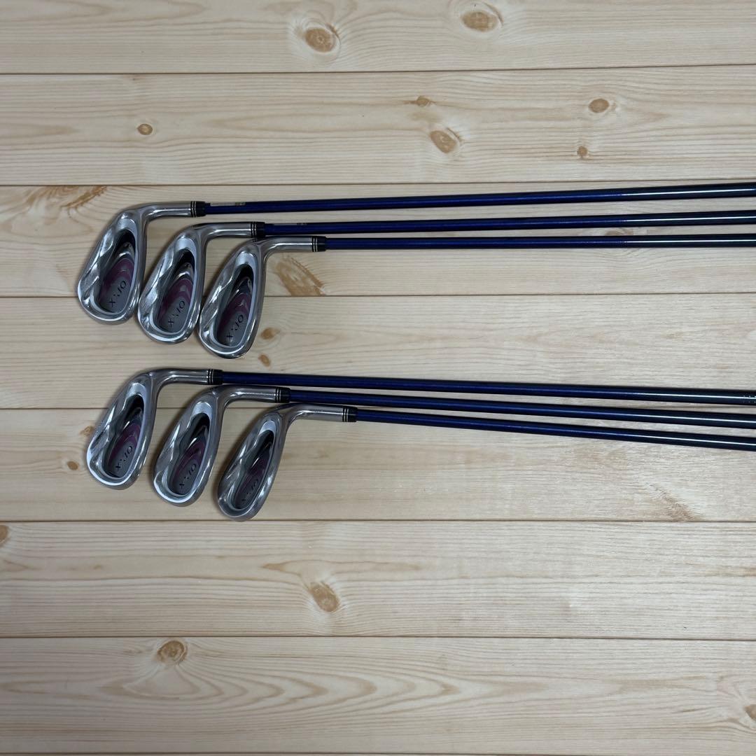 【L】レディース ゼクシオ9 アイアン 6本セット XXIO9 ゼクシオ ブルー