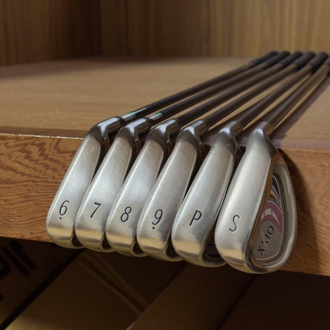 【L】レディース ゼクシオ9 アイアン 6本セット XXIO9 ゼクシオ ブルー