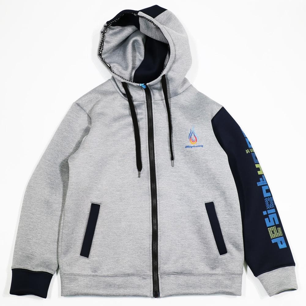 新品☆Design Tuning パーカーdouble knit hoodie