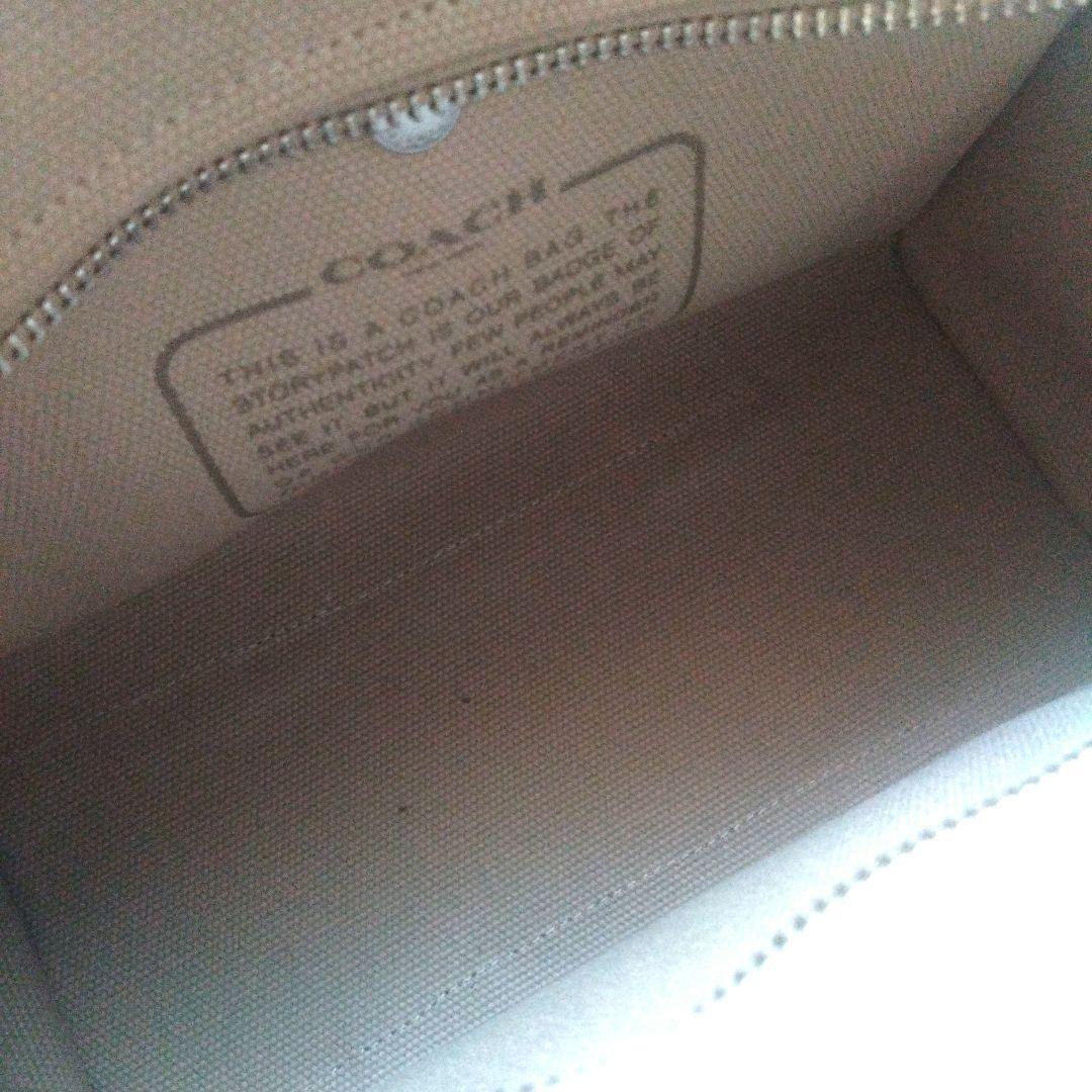 Coach カーゴトート 26 キャンバス 2way ショルダー ベージュ