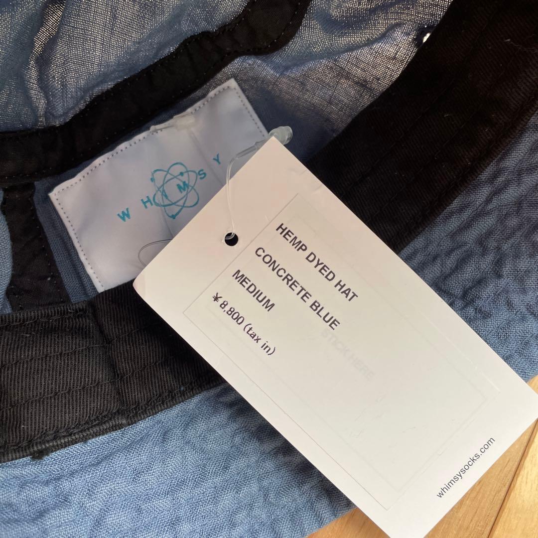 Whimsy ウィムジー Hemp Dyed Hat Mサイズ 新品未使用品