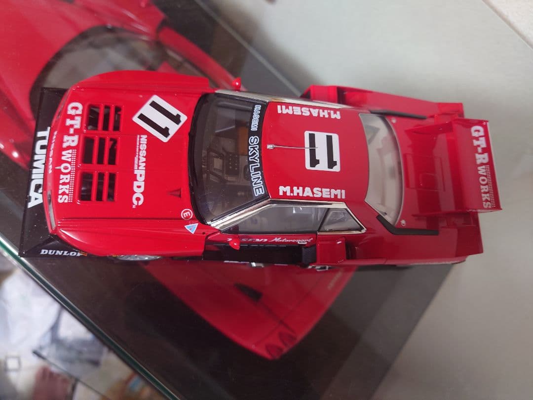 d*7様 トミカ　エブロ1/24スカイラインRSスーパーシルエットジャンク品