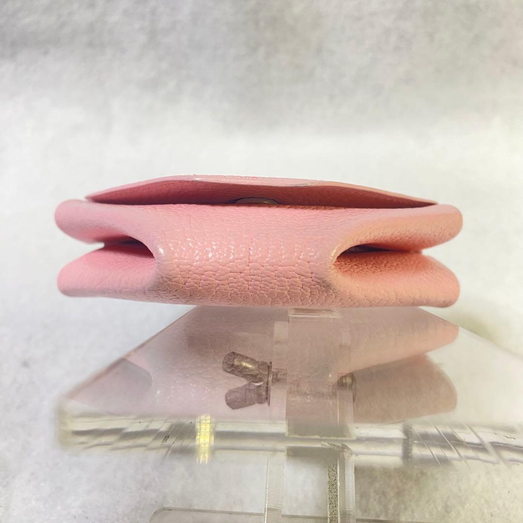正規品☆エルメス ルヴァンキャトル ケース 　小銭 クリームピンク系