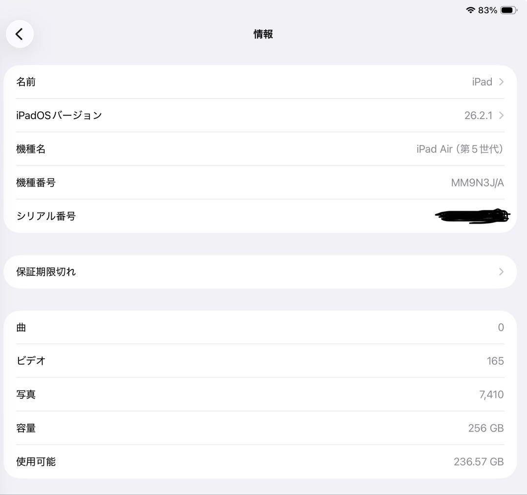 Apple iPad Air 5 256ブルー + Apple Pencil