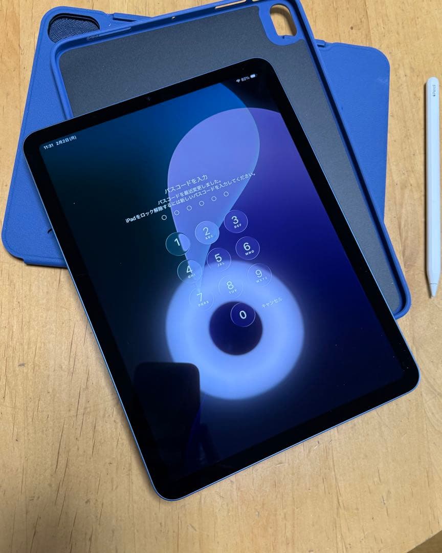 Apple iPad Air 5 256ブルー + Apple Pencil