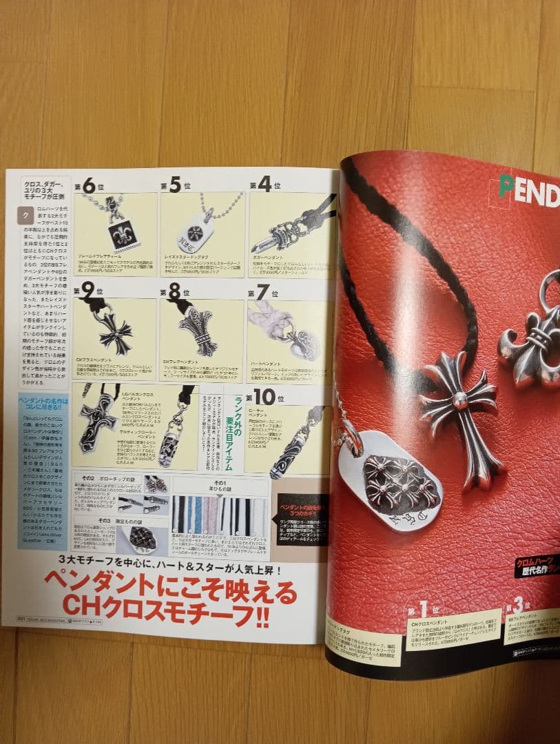 シルバーアクセ完全FILEシリーズ　４〜１０　クロムハーツ　ロンワンズ　ガボール