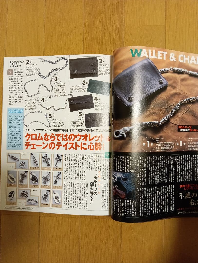 シルバーアクセ完全FILEシリーズ　４〜１０　クロムハーツ　ロンワンズ　ガボール