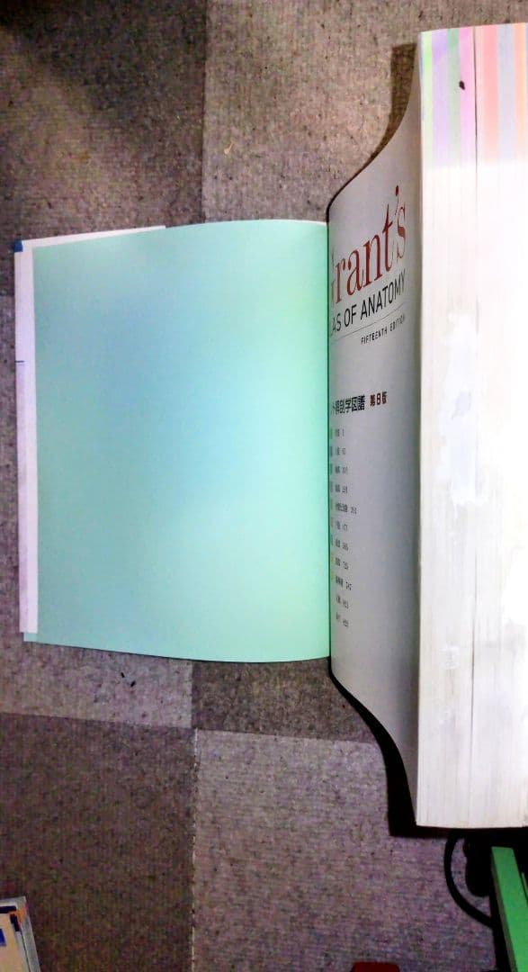 グラント解剖学図譜第8版