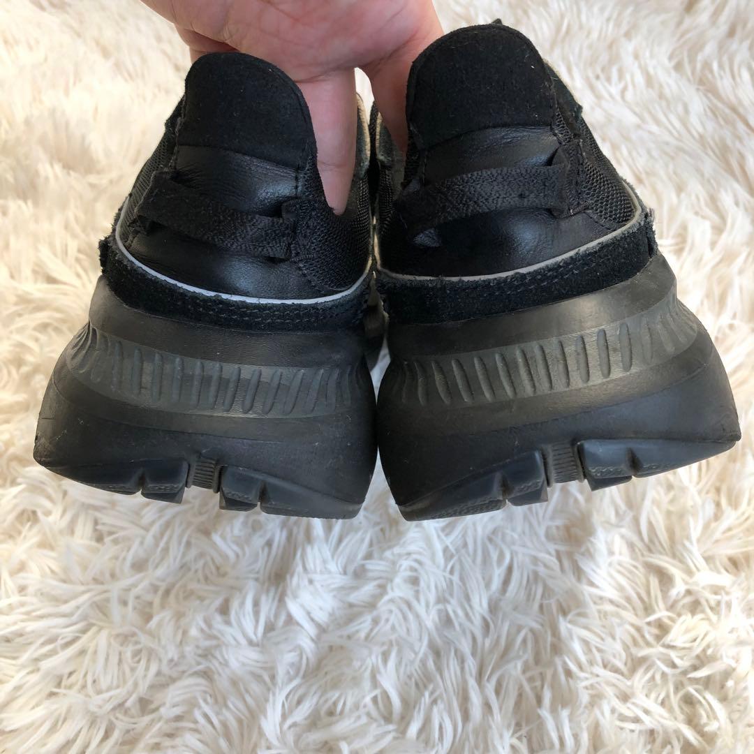 UGG　厚底スニーカー　ブラック　24.5cm　CA805V2　1127110