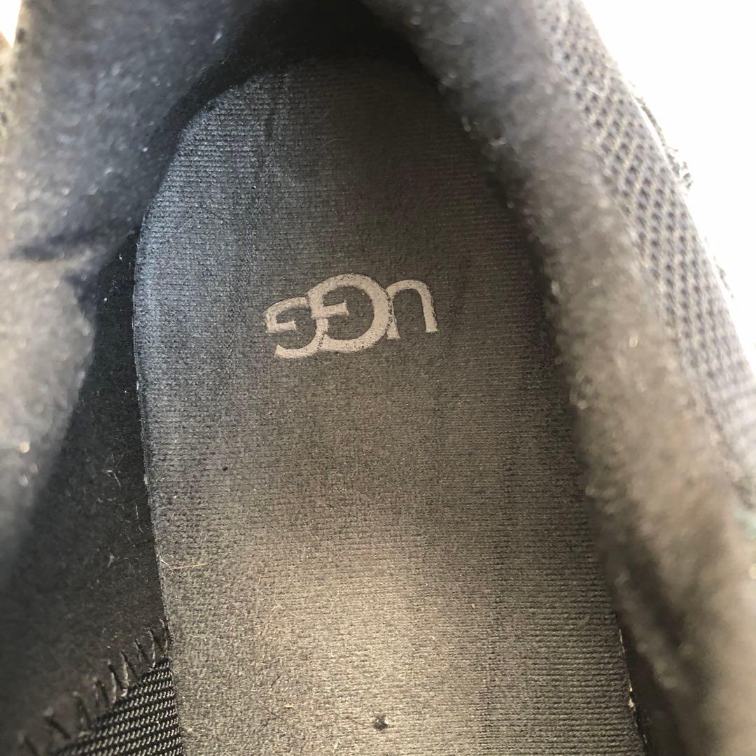 UGG　厚底スニーカー　ブラック　24.5cm　CA805V2　1127110