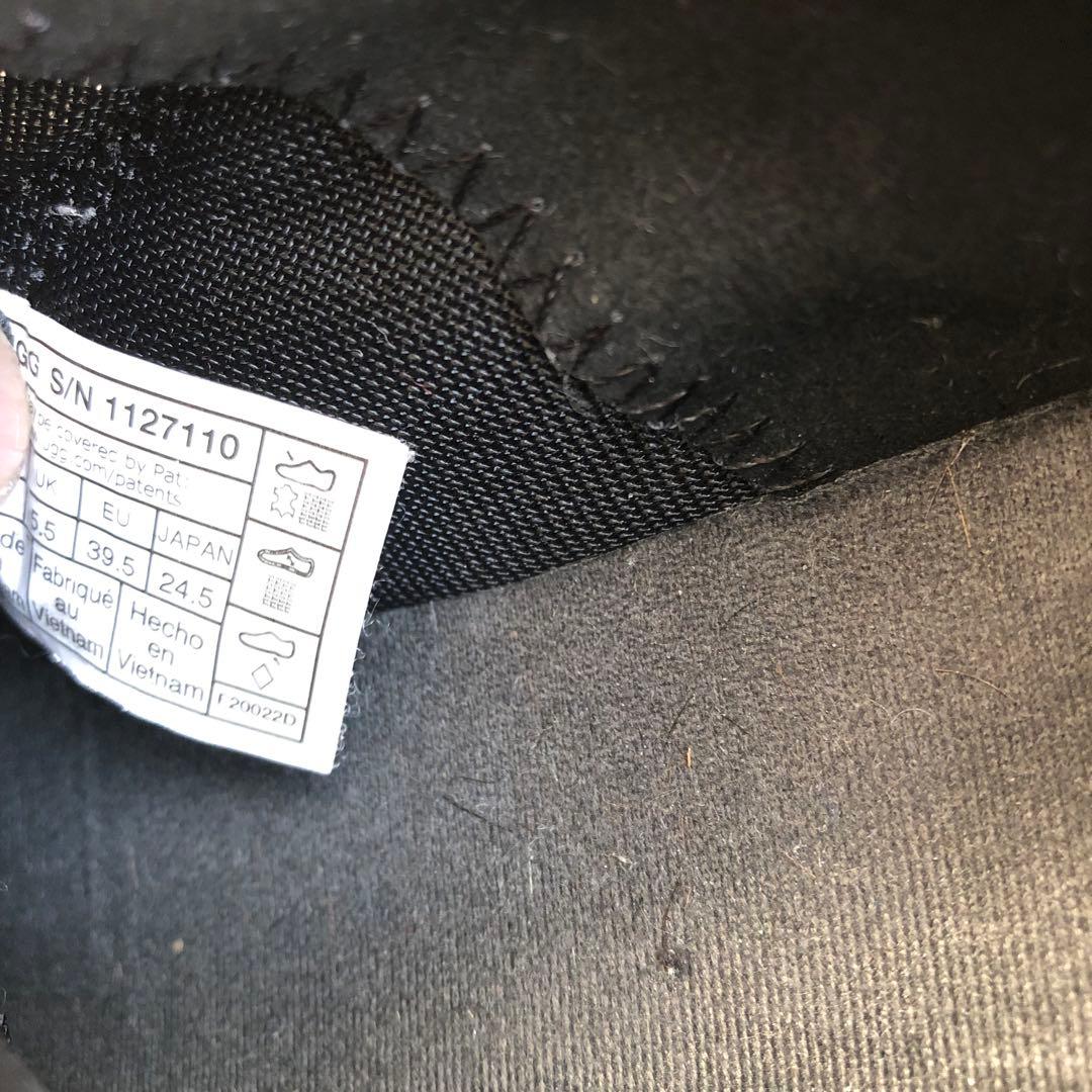 UGG　厚底スニーカー　ブラック　24.5cm　CA805V2　1127110