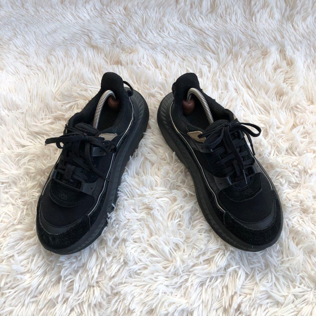 UGG　厚底スニーカー　ブラック　24.5cm　CA805V2　1127110
