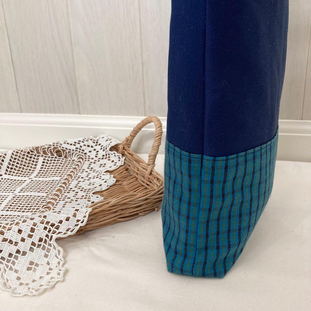 【現品限り】《ファミリアワッペン使用》通園通学グッズ　5点セット　チェック