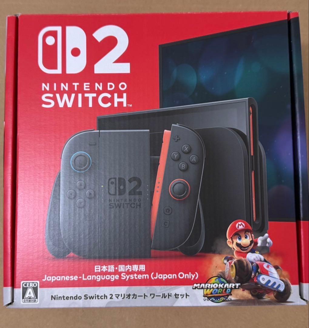 Nintendo Switch 2本体(国内専用)マリオカートワールドセット