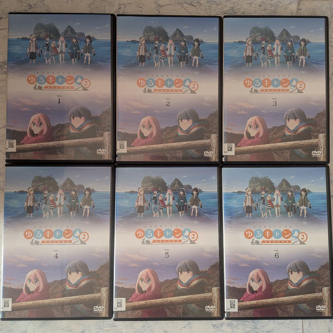 DVD　ゆるキャン△ 1期、2期、3期、スペシャル、映画　全20巻　新品ケース付