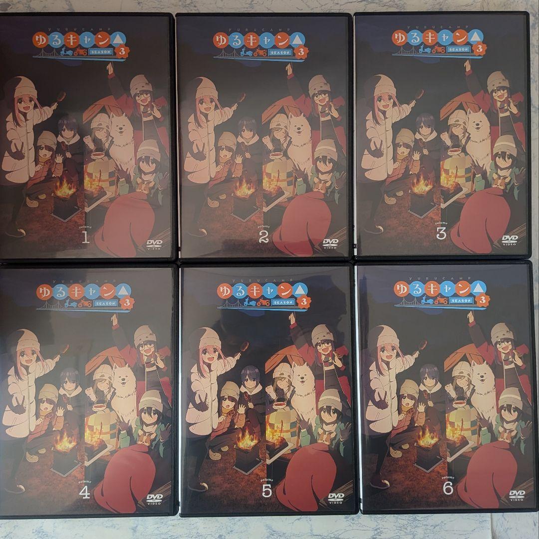 DVD　ゆるキャン△ 1期、2期、3期、スペシャル、映画　全20巻　新品ケース付