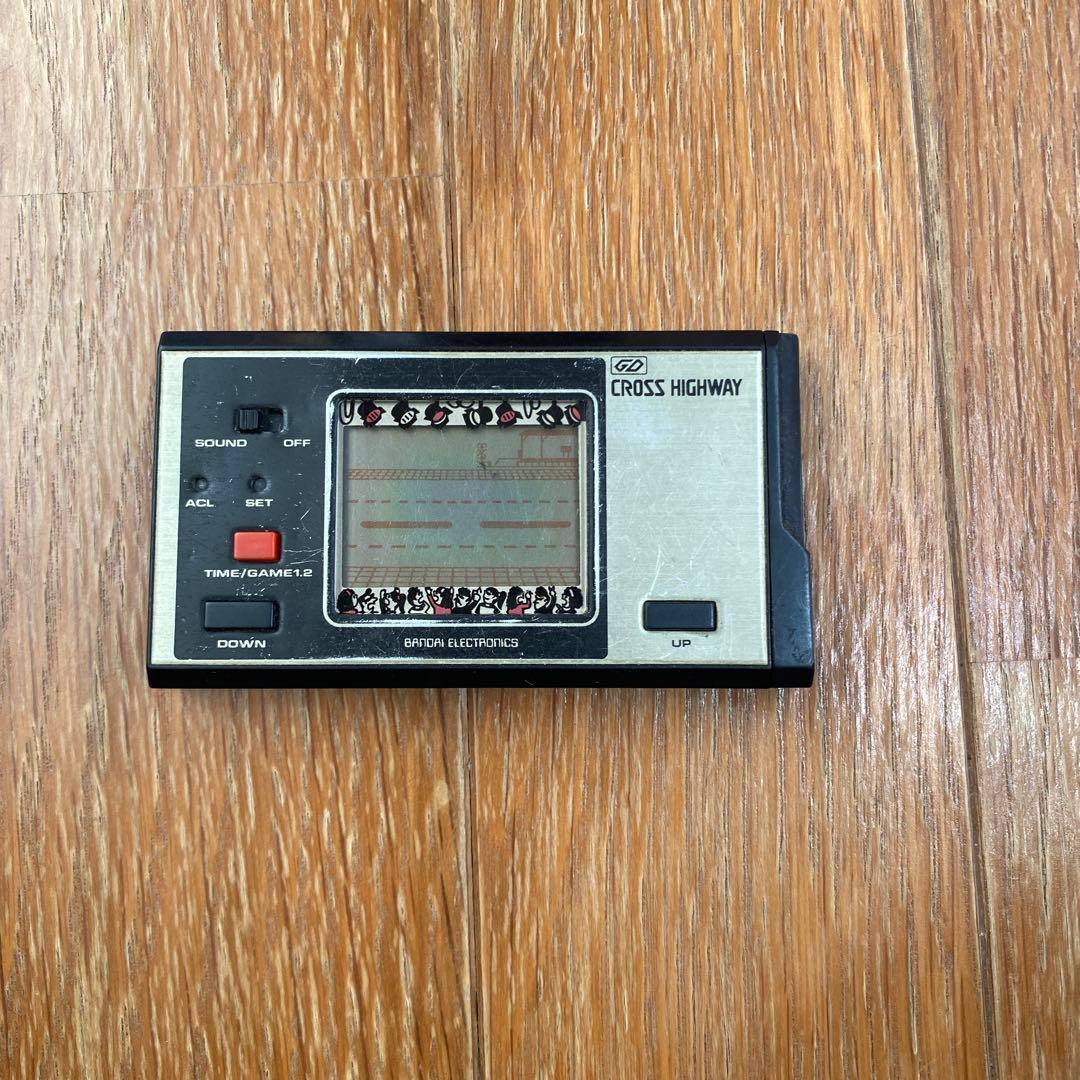 ★ バンダイ　クロスハイウェイ　昭和レトロ　ゲームウォッチ ★