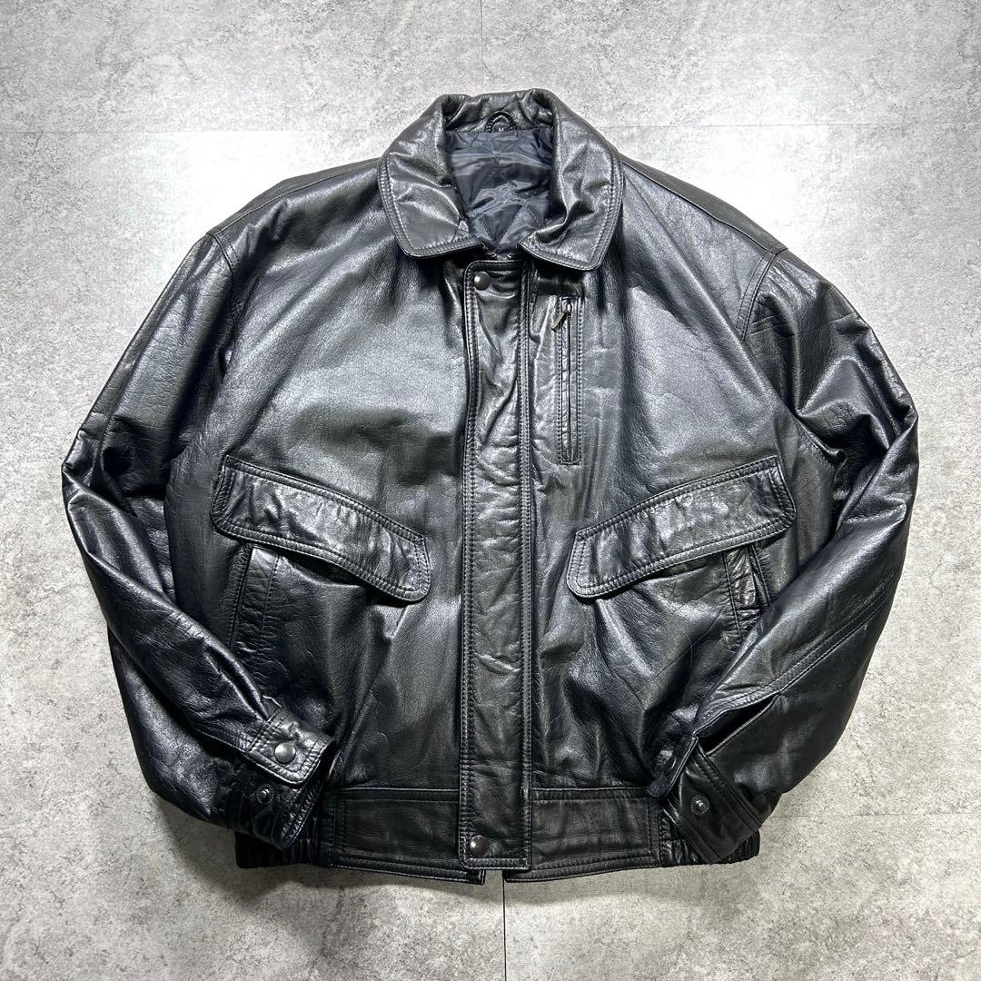 未*来様 90s【archive】A2/leather flight jacke