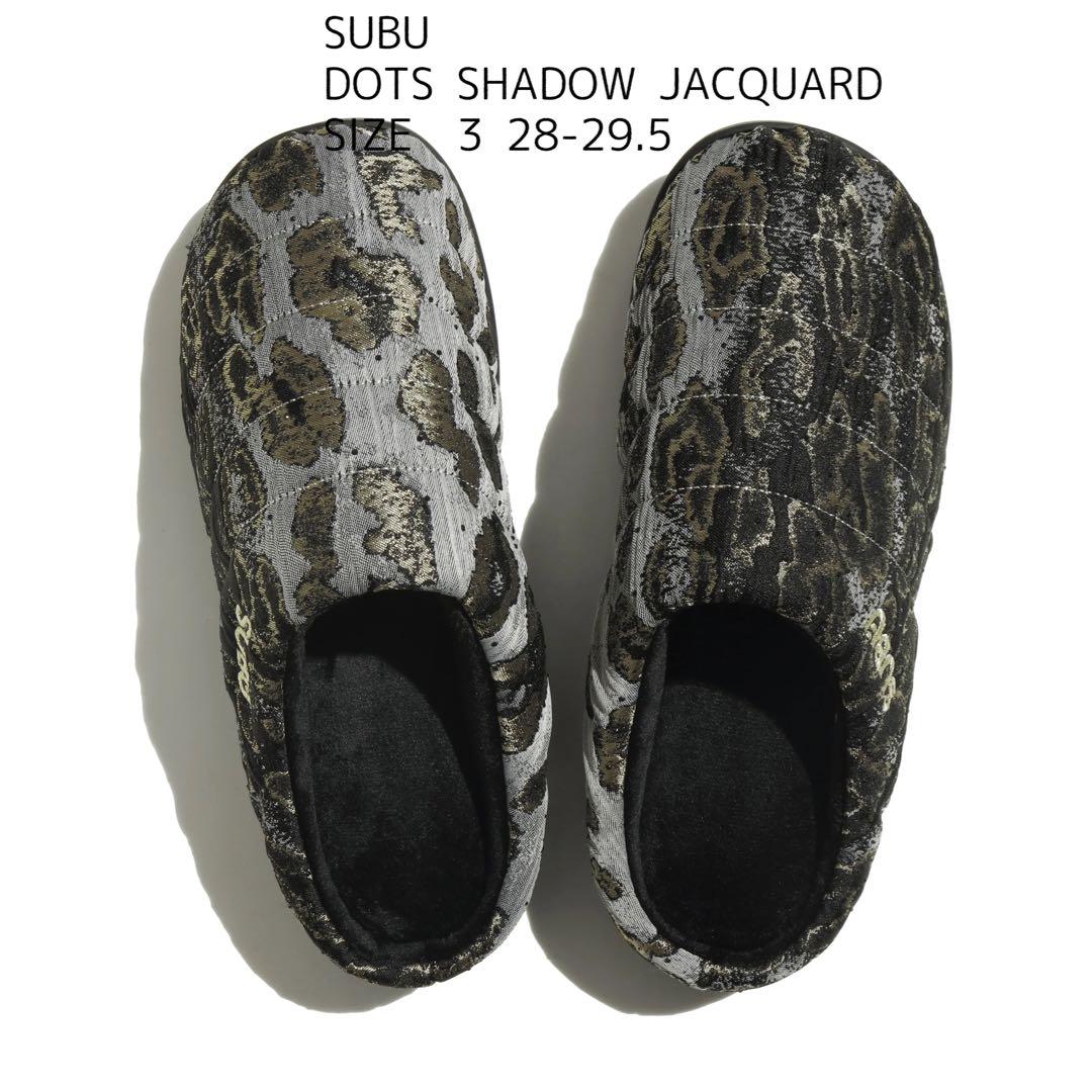 靴 SUBU DOTS SHADOW JACQUARD 3 28-29.5