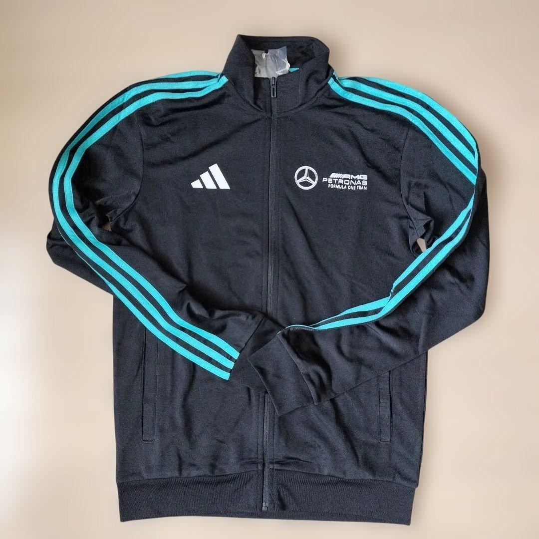 adidas メルセデス・ベンツジャージ Lサイズ ブラック