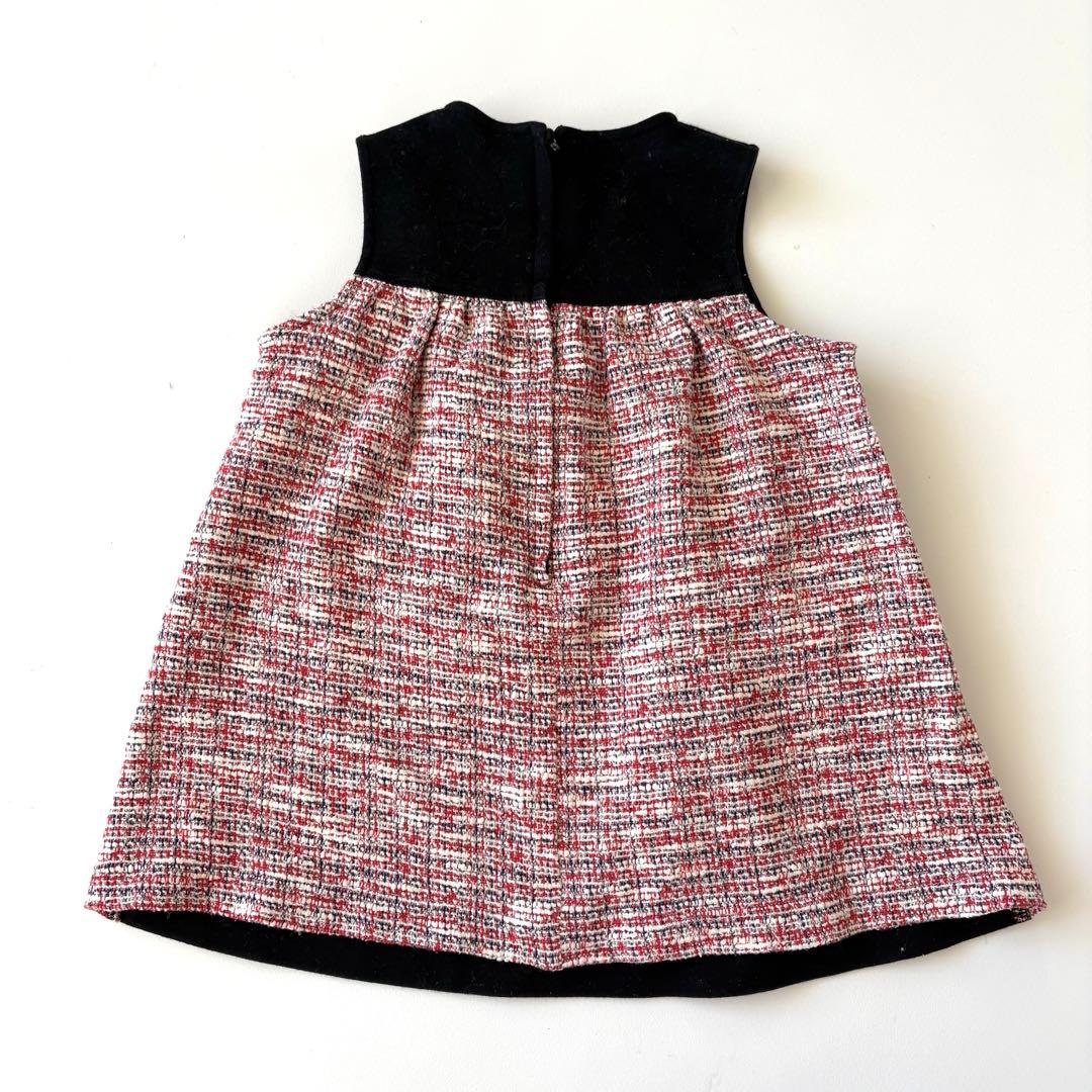 ファミリア ジャンパースカート 80