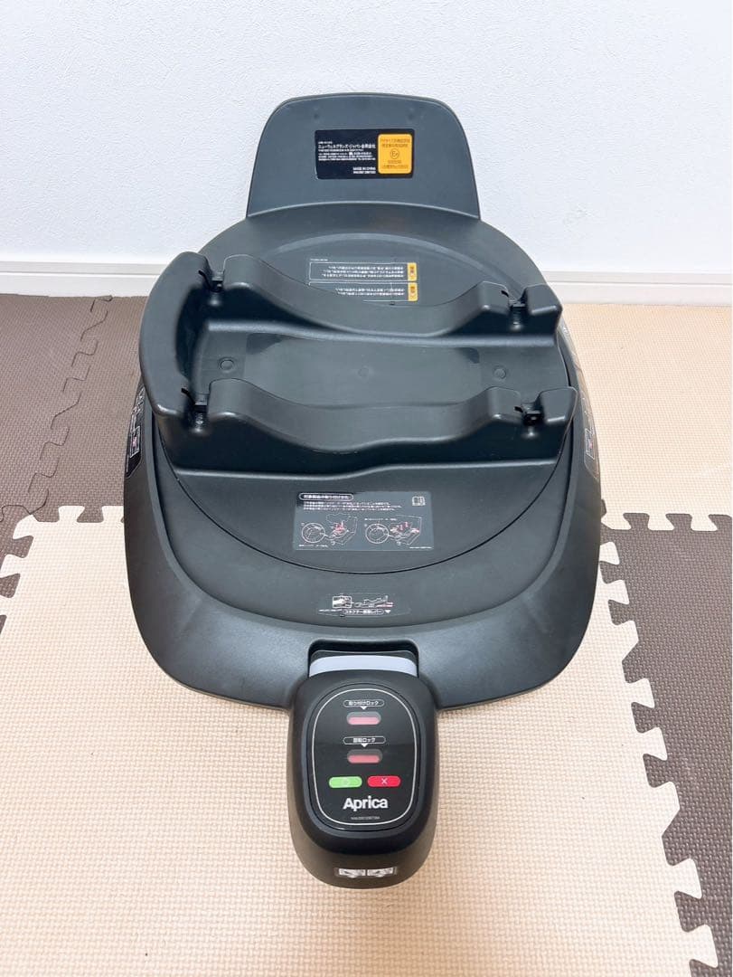 ISOFIX取付×回転式アップリカ トラベルシステム ベース チャイルドシート