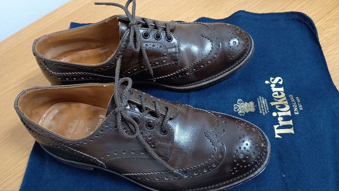 トリッカーズ バートン Tricker's BOURTON UK8.5 箱付