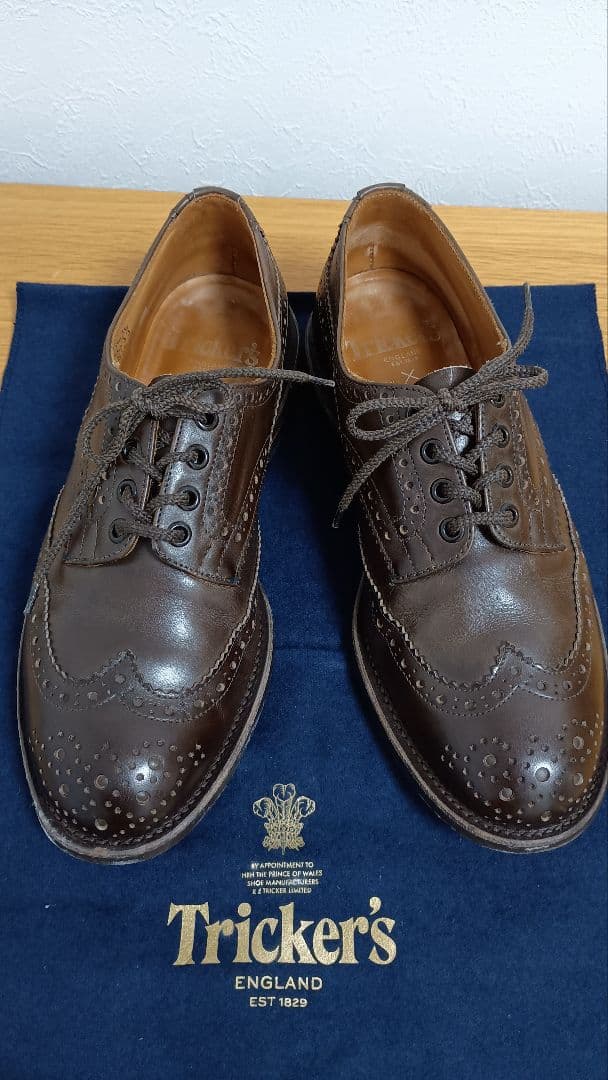 トリッカーズ バートン Tricker's BOURTON UK8.5 箱付