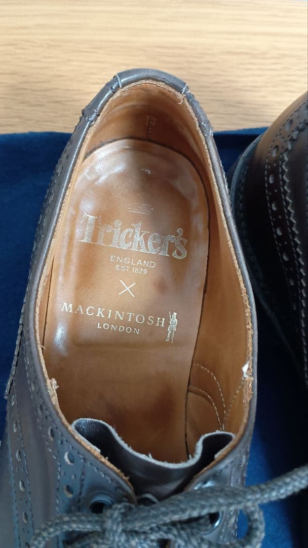 トリッカーズ バートン Tricker's BOURTON UK8.5 箱付