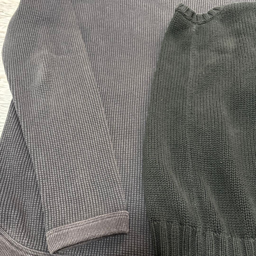 ogaFULLCOUNTフルカウント　ヘビーウェイトワッフルT サイズ38