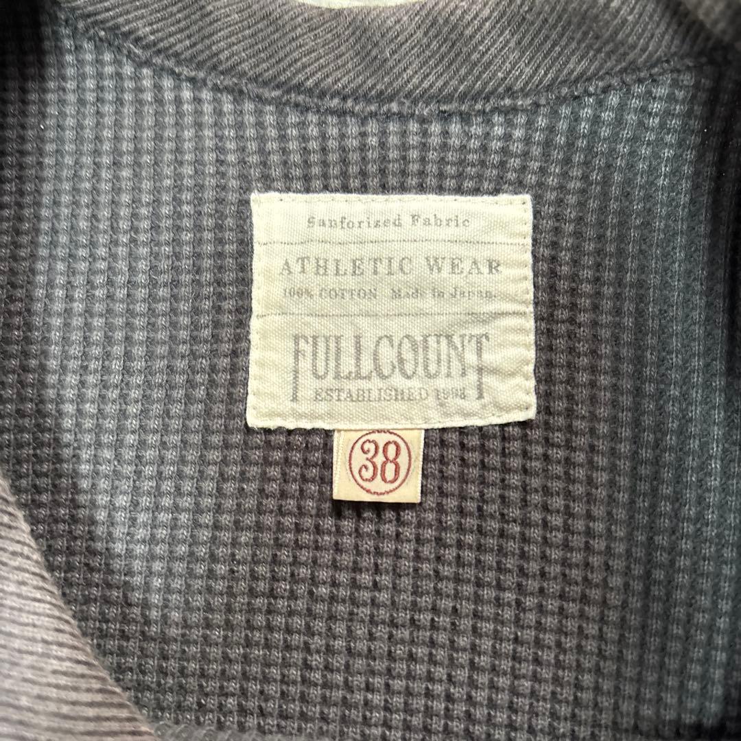 ogaFULLCOUNTフルカウント　ヘビーウェイトワッフルT サイズ38