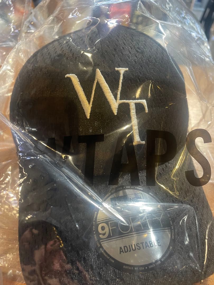 ウェア WTAPS Newera 9Forty Poly Mesh Cap Black