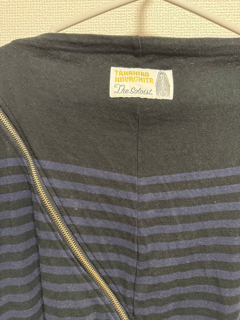 Takahiro Miyashita the soloistストライプカットソー