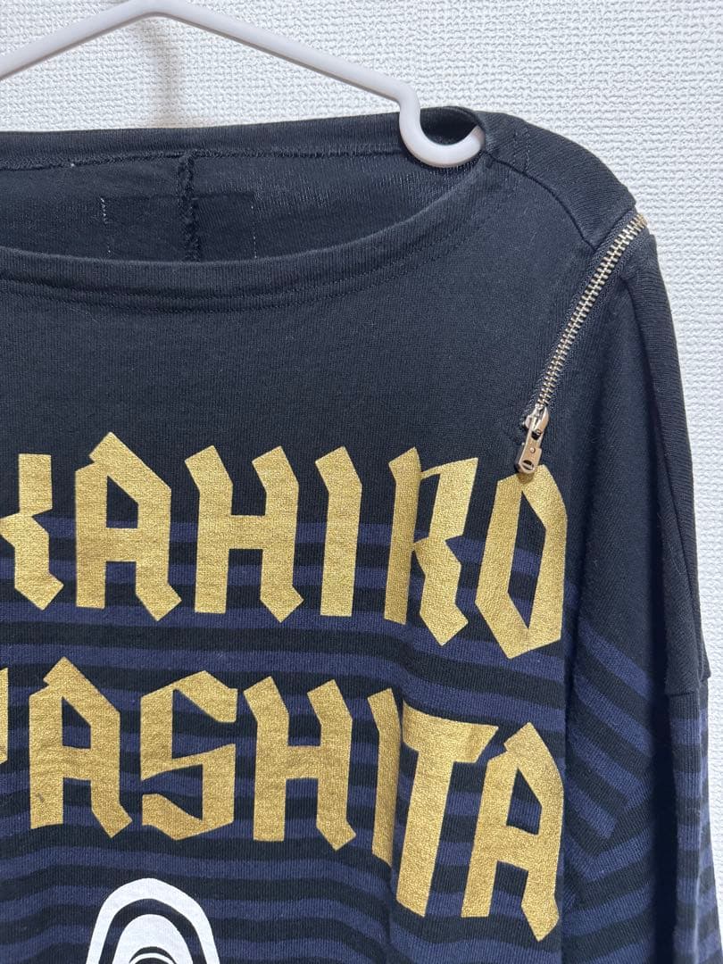 Takahiro Miyashita the soloistストライプカットソー