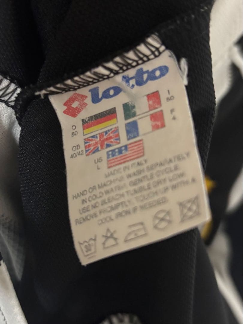 ユヴェントス 02-03 Lotto 長袖シャツ L