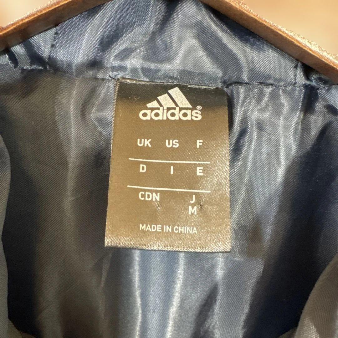 美品　adidas 撥水素材　ダウンコート　ベンチコート