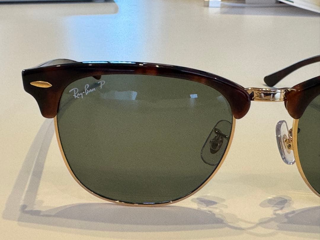 Ray-Ban クラブマスタークラシック ハバナ/G-15偏光