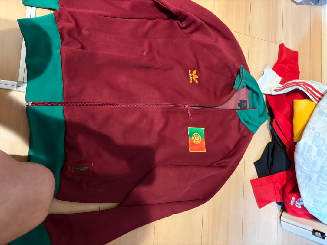 adidas ポルトガル代表 ジャージ 赤