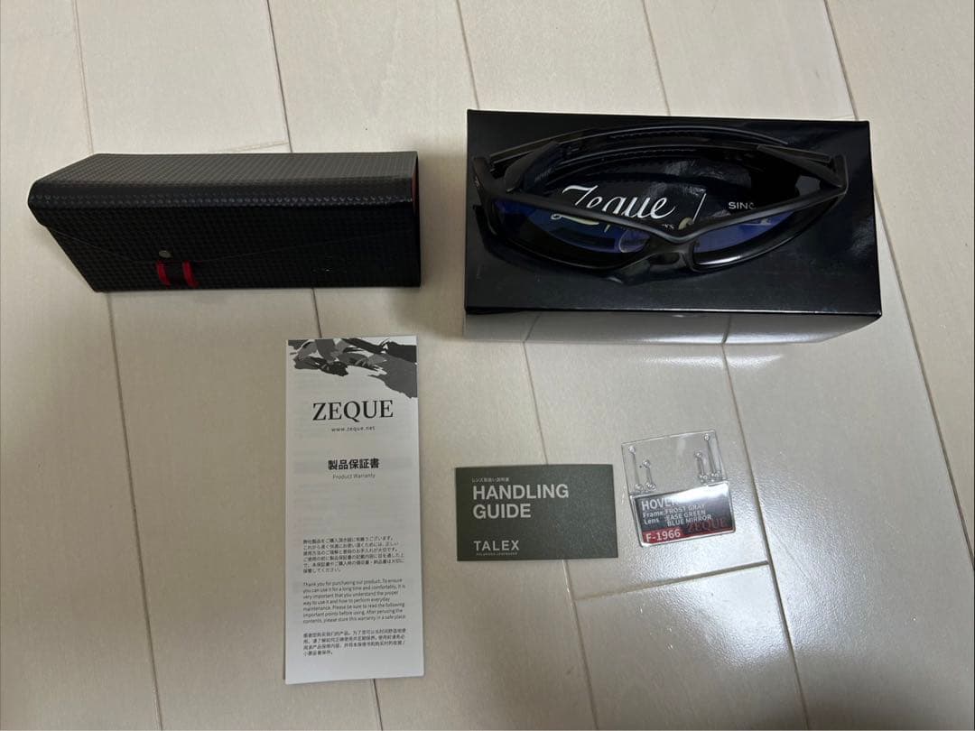 Zeque by ZEAL OPTICS HOVER 偏光サングラスF-1966