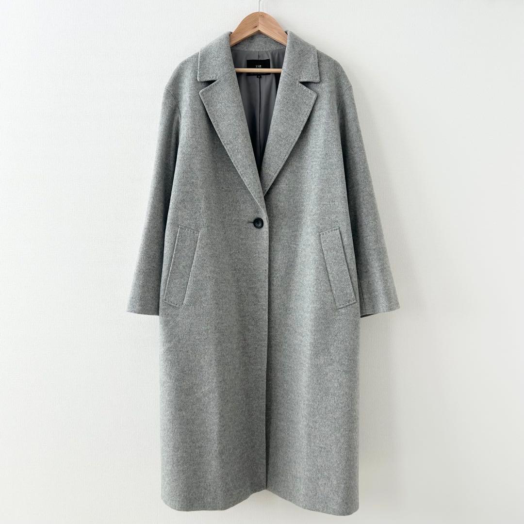 2点おまとめ　23区 ウールカシミヤビーバー チェスター コート　36 38