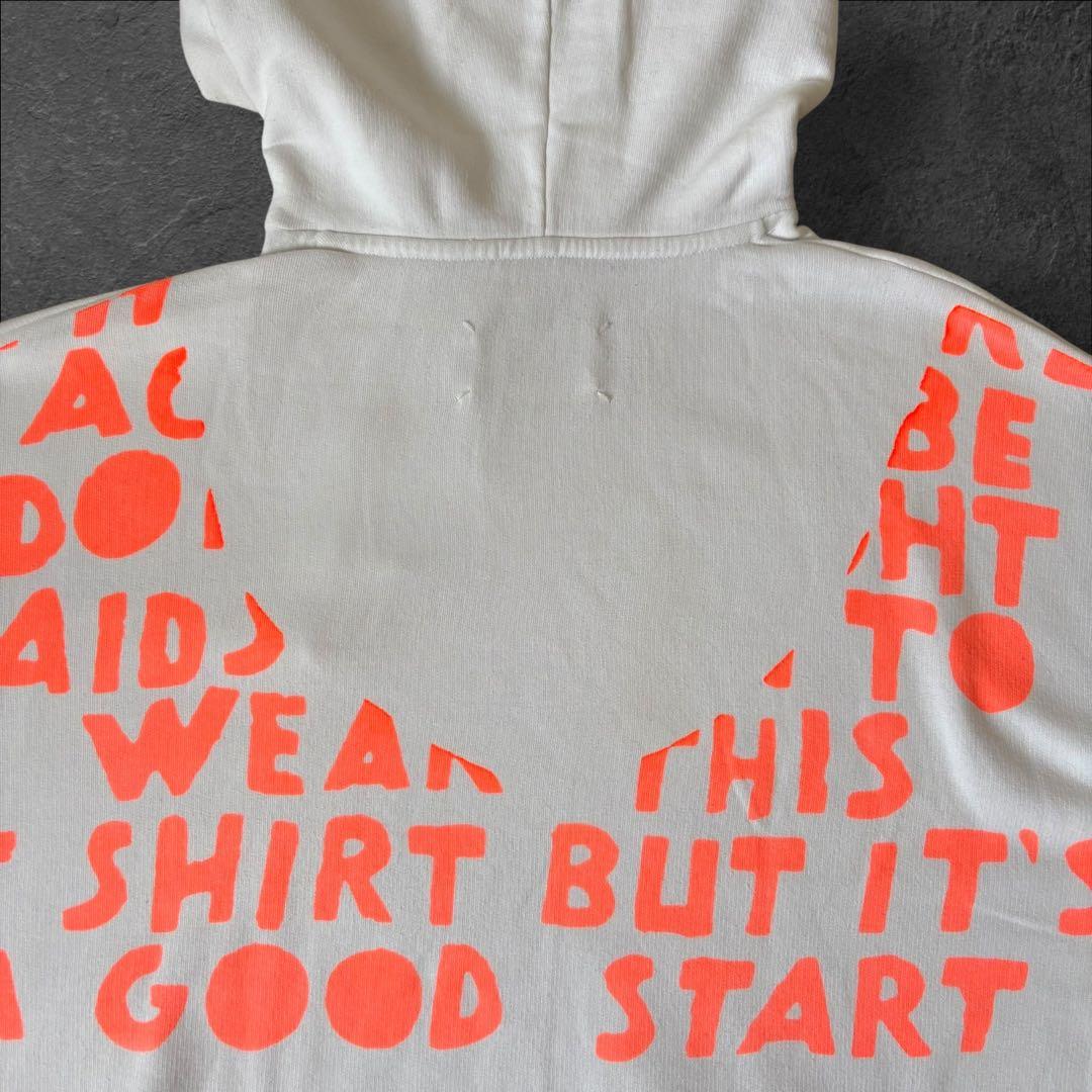 maison margielaマルジェラ 21SS AIDS パーカー プリント